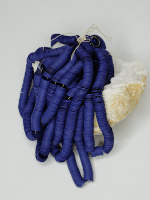 8mm Midnight Blue Sequins - Norman Hartnell Archive