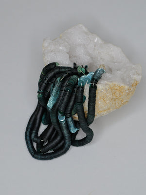 6mm Aqua Metallic Sequins - Norman Hartnell Archive
