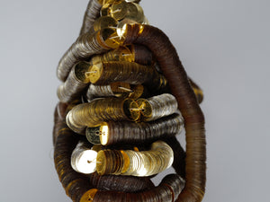 7mm Light Gold Metallic Sequins