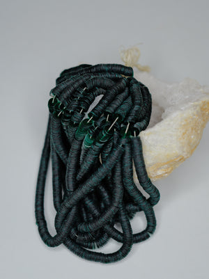 6mm Emerald Green Sequins - Norman Hartnell Archive