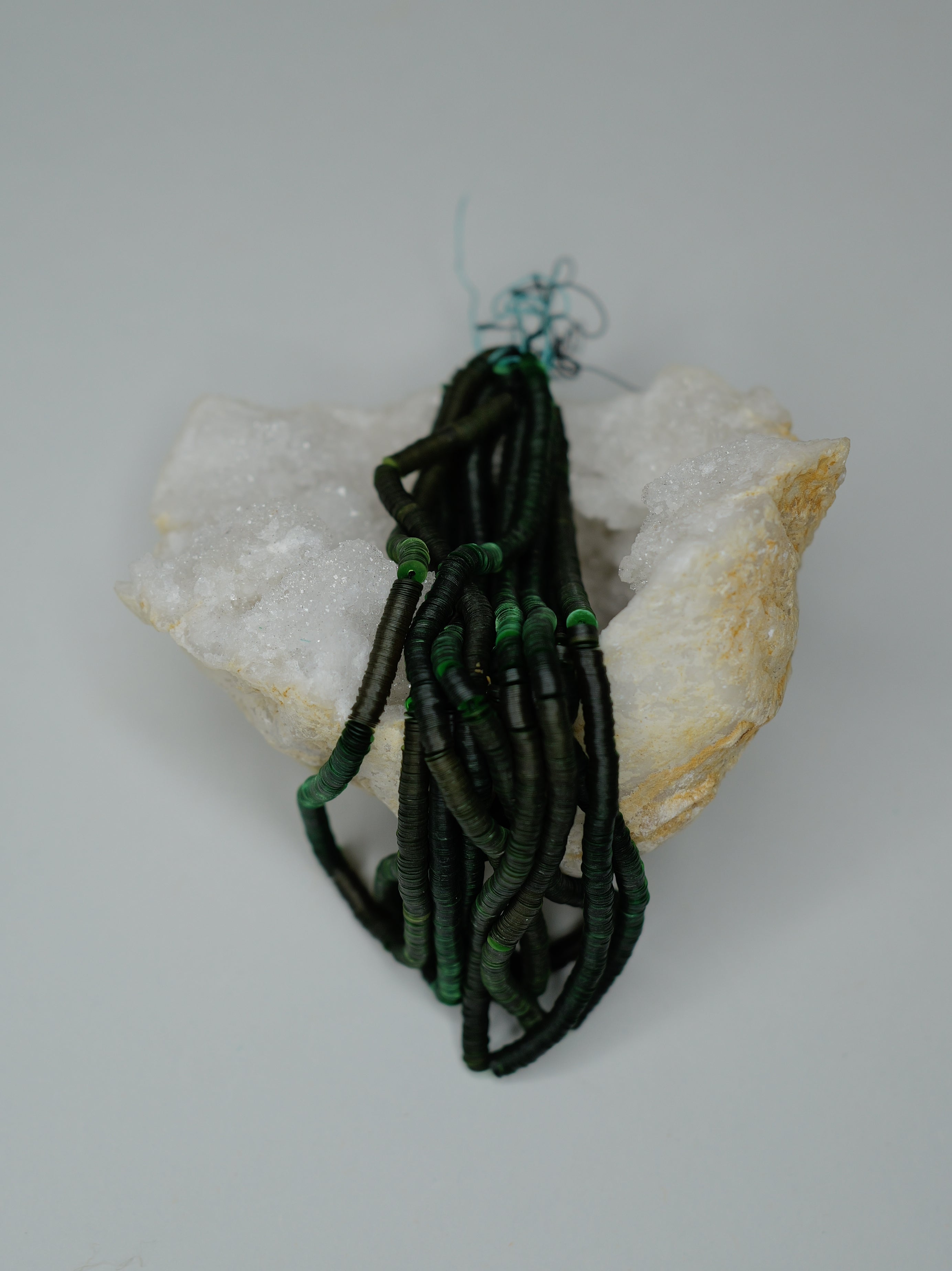 4mm Emerald Green Metallic Sequins - Norman Hartnell Archive