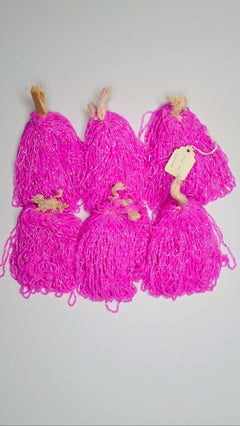 Fuchsia Pink Beads - Norman Hartnell Archive