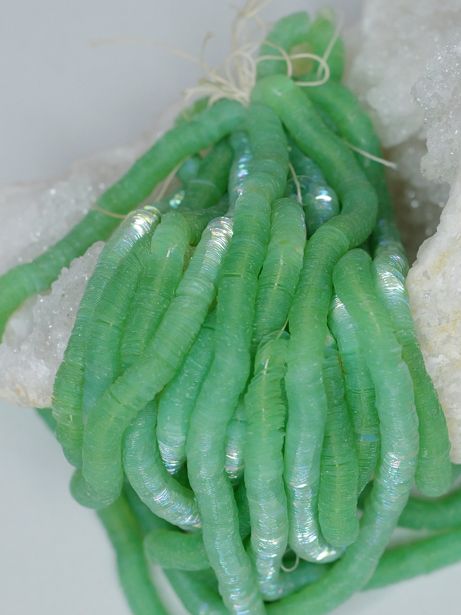 5mm Green Iris Cuvettes - Norman Hartnell Archive