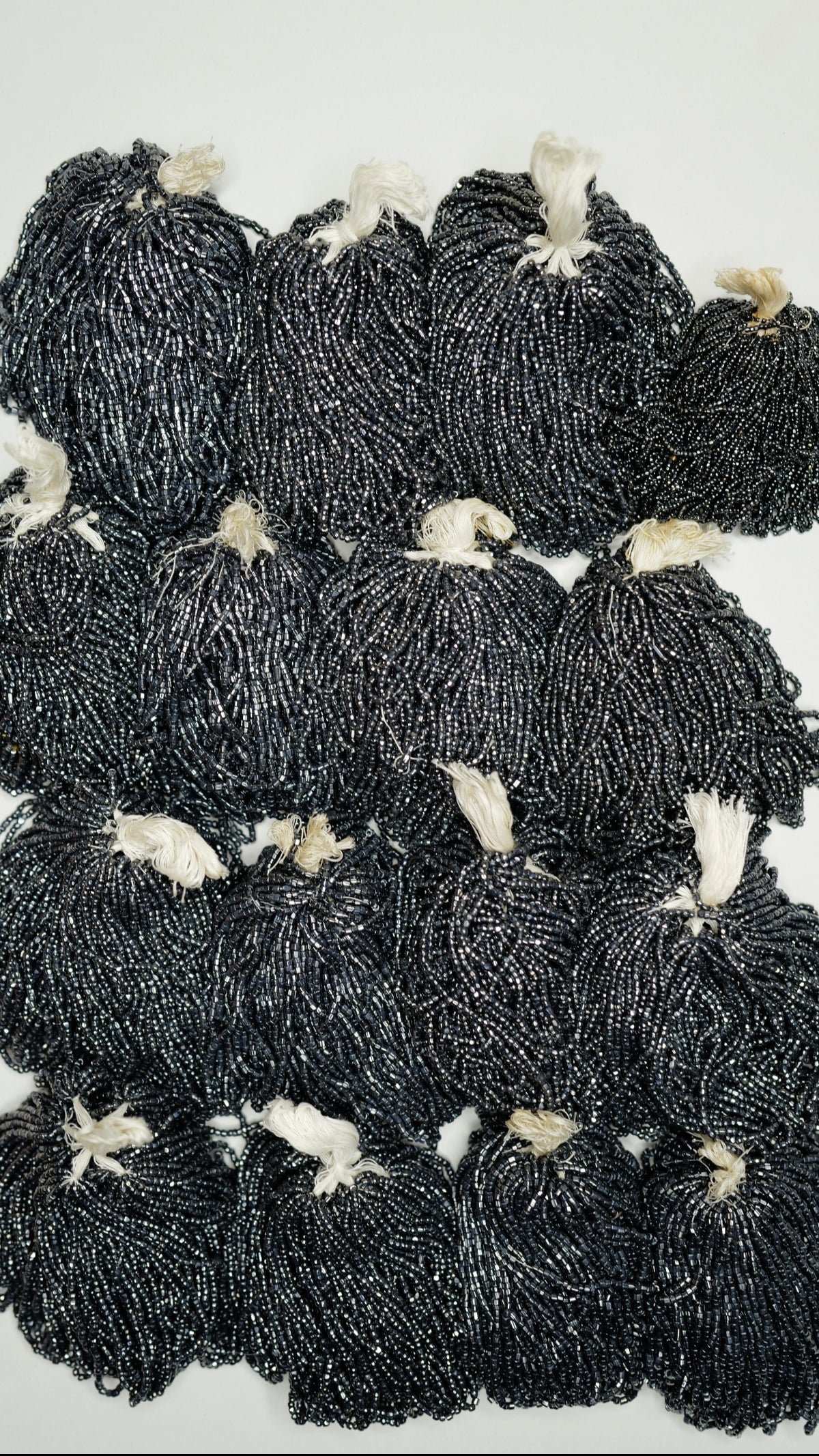Black Caviar Beads - Norman Hartnell Archive