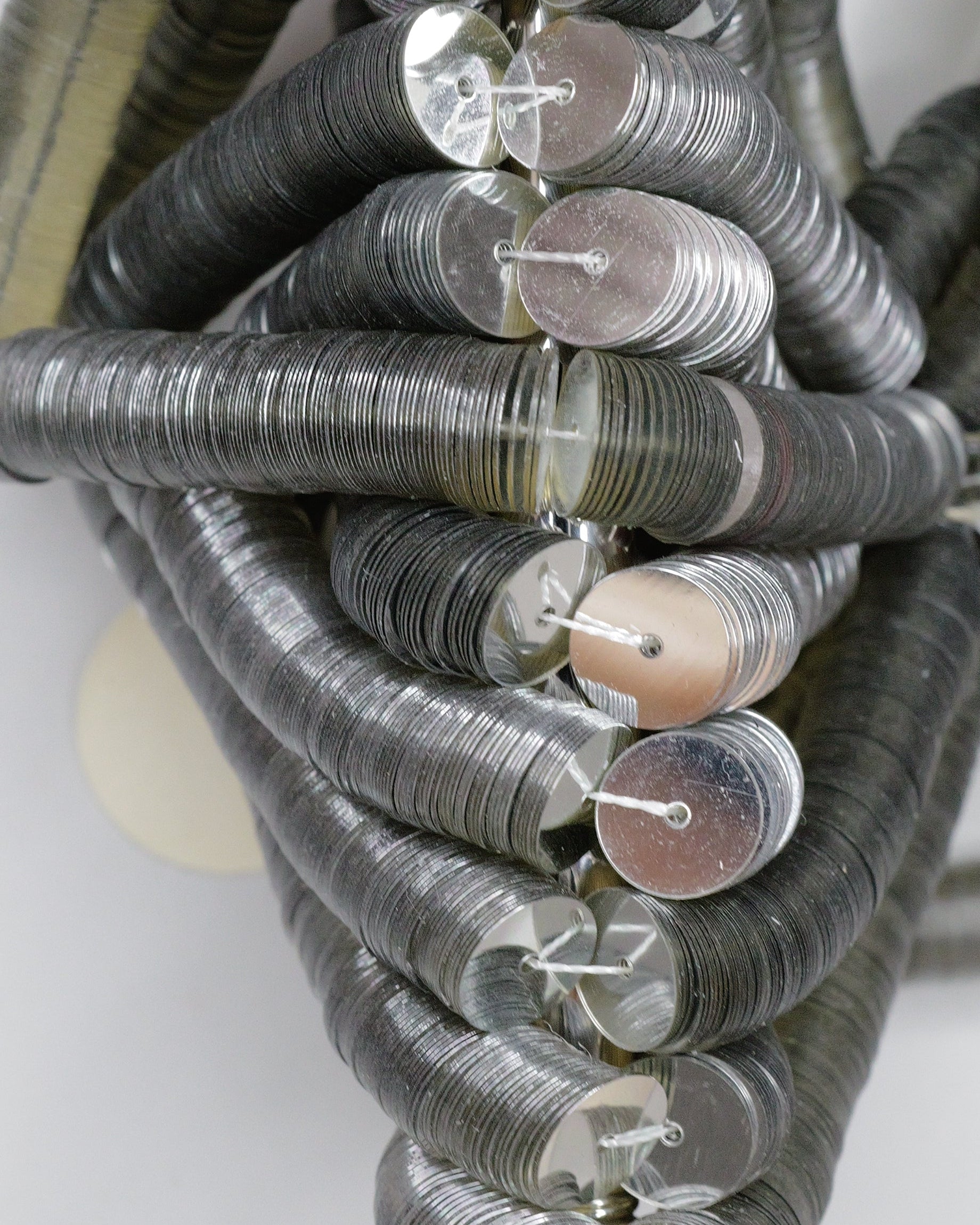 8mm Mirror Silver Metallic Sequins