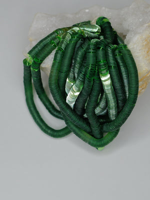 6mm Green Metallic Sequins - Norman Hartnell Archive