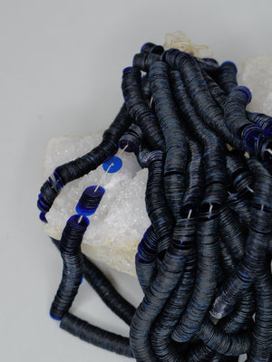 6mm Navy Blue Sequins - Norman Hartnell Archive