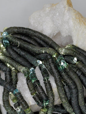 5mm Mixed Green Metallic Cuvettes