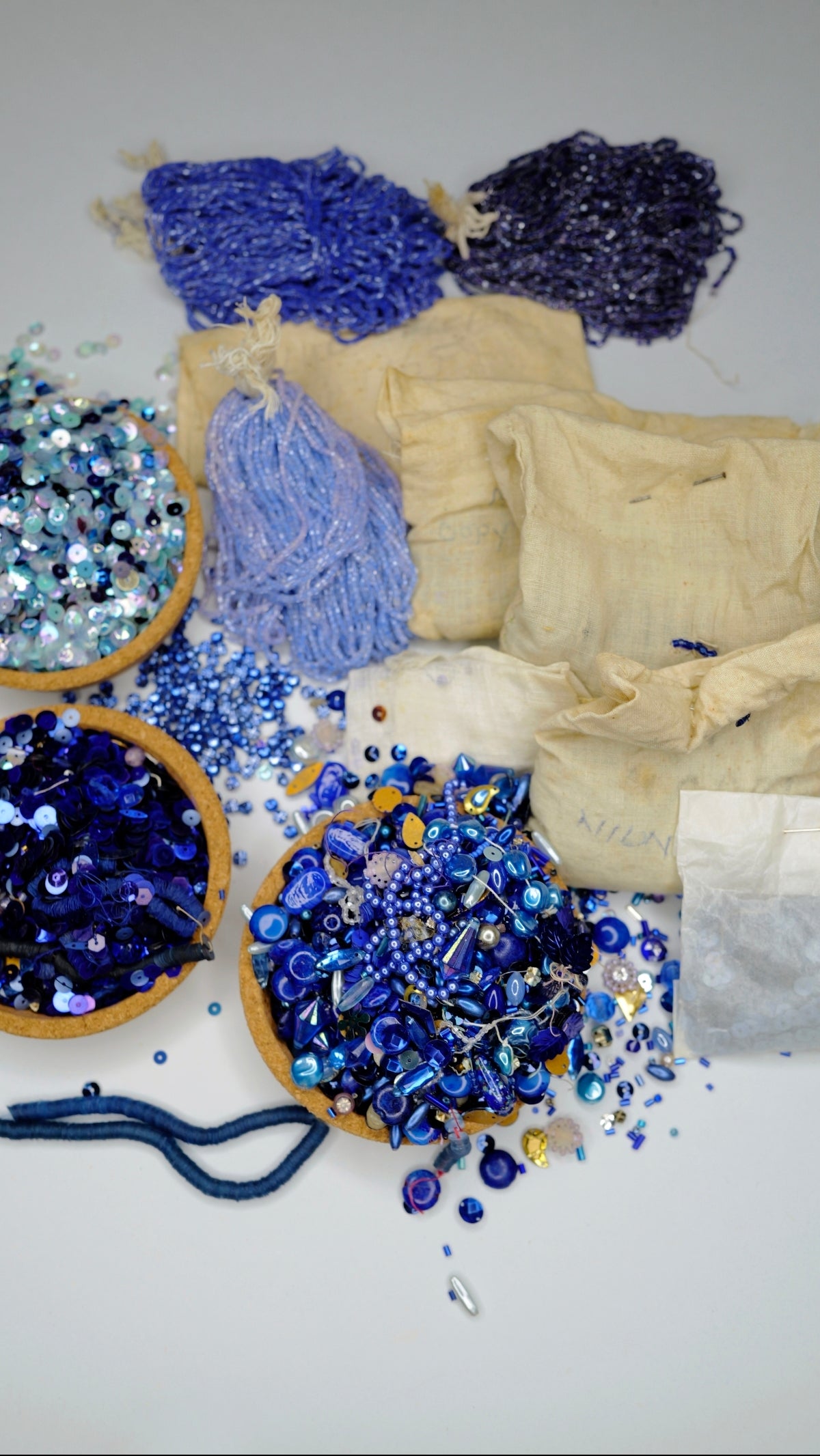 Blue Set - Norman Hartnell Archive