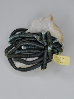 6mm Sage Green Metallic Sequins - Norman Hartnell Archive