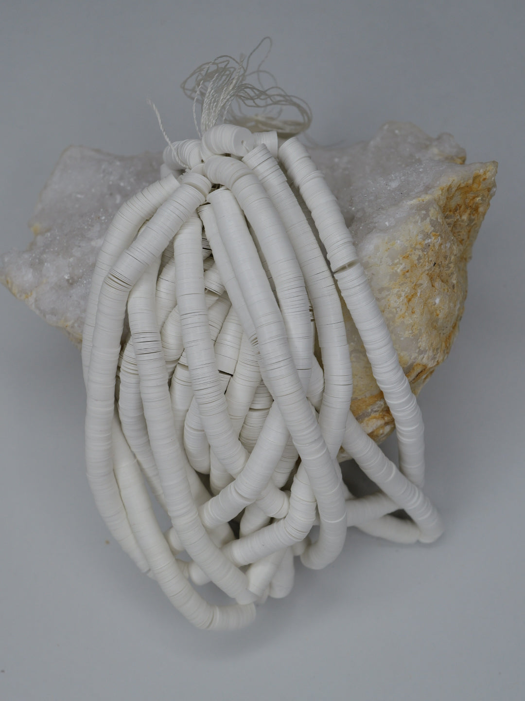 5mm White Porcelain Sequins